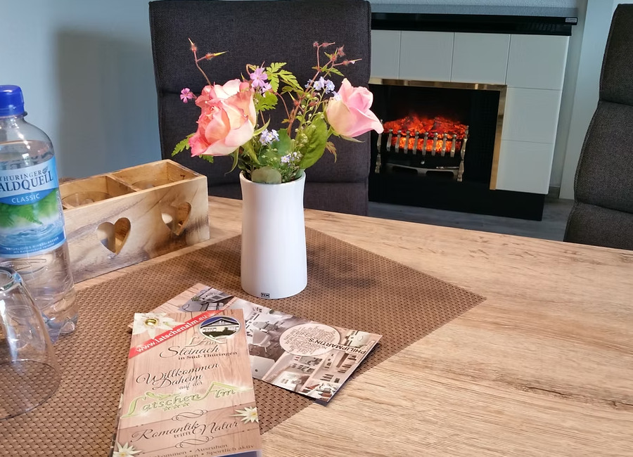 Ferienhaus Ansicht Kamin
